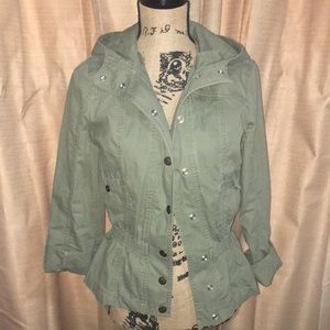 Army Green Jacket.